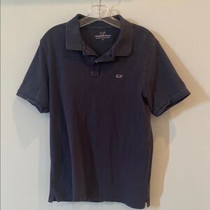 Vineyard Vines Men's Navy Polo Shirt -Size S